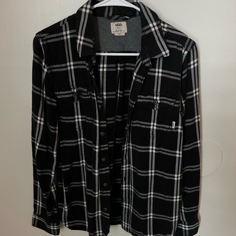 Vans Flannel Button Down Shirt